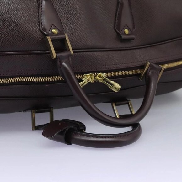 LOUIS VUITTON Taiga Kendall PM Boston Bag Acajou M30126 LV Auth yk17762 - Picture 7 of 15